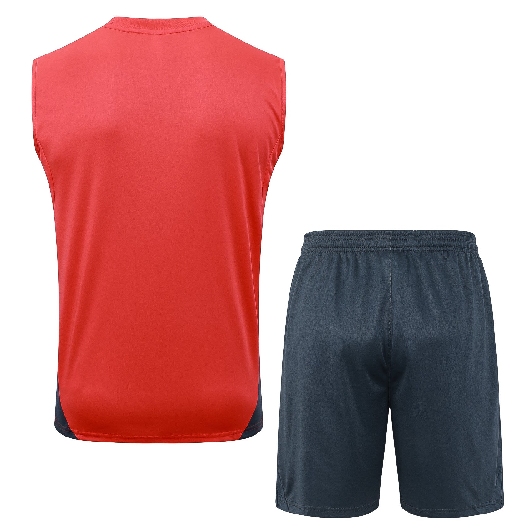 Conjunto sin mangas Bayer Múnich rojo y gris