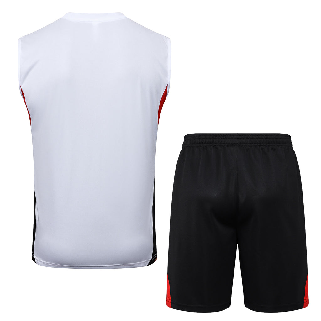 Conjunto sin mangas Bayer Múnich blanco