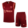 Conjunto sin mangas Manchester United granate