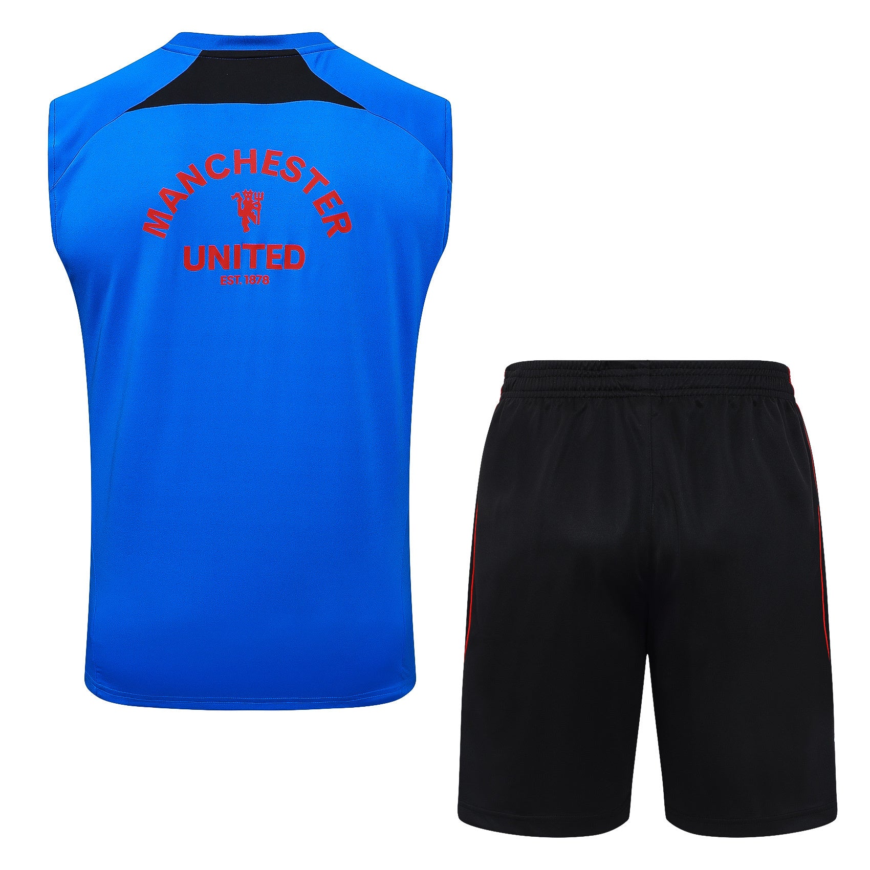 Conjunto sin mangas Manchester United azul