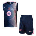 Conjunto sin mangas FC Barcelona rosa y azul oscuro