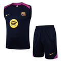 Conjunto sin mangas FC Barcelona azul oscuro y morado