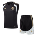 Conjunto sin mangas Flamengo negro y blanco