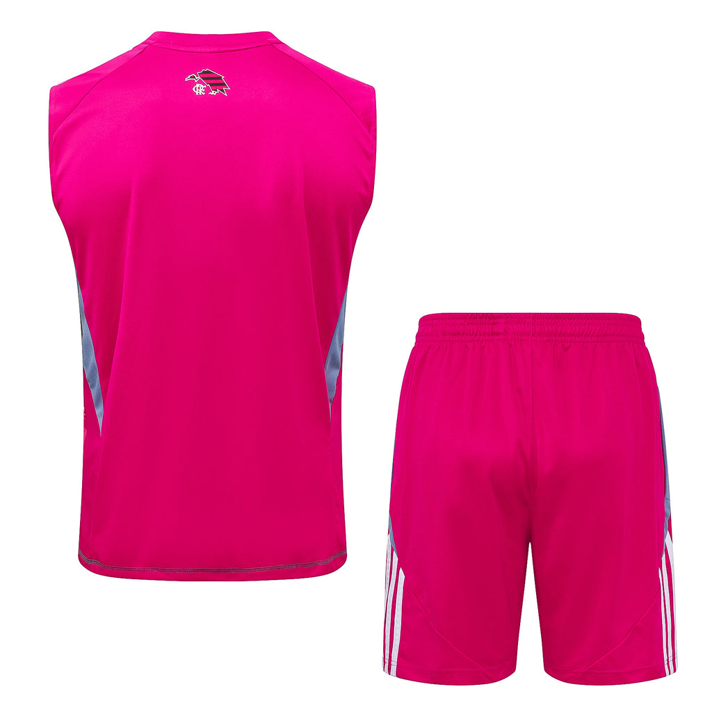 Conjunto sin mangas Flamengo rosa