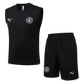 Conjunto sin mangas Manchester City negro