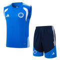 Conjunto sin mangas Cruzeiro azul