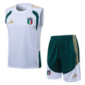Conjunto sin mangas Italia blanco y verde