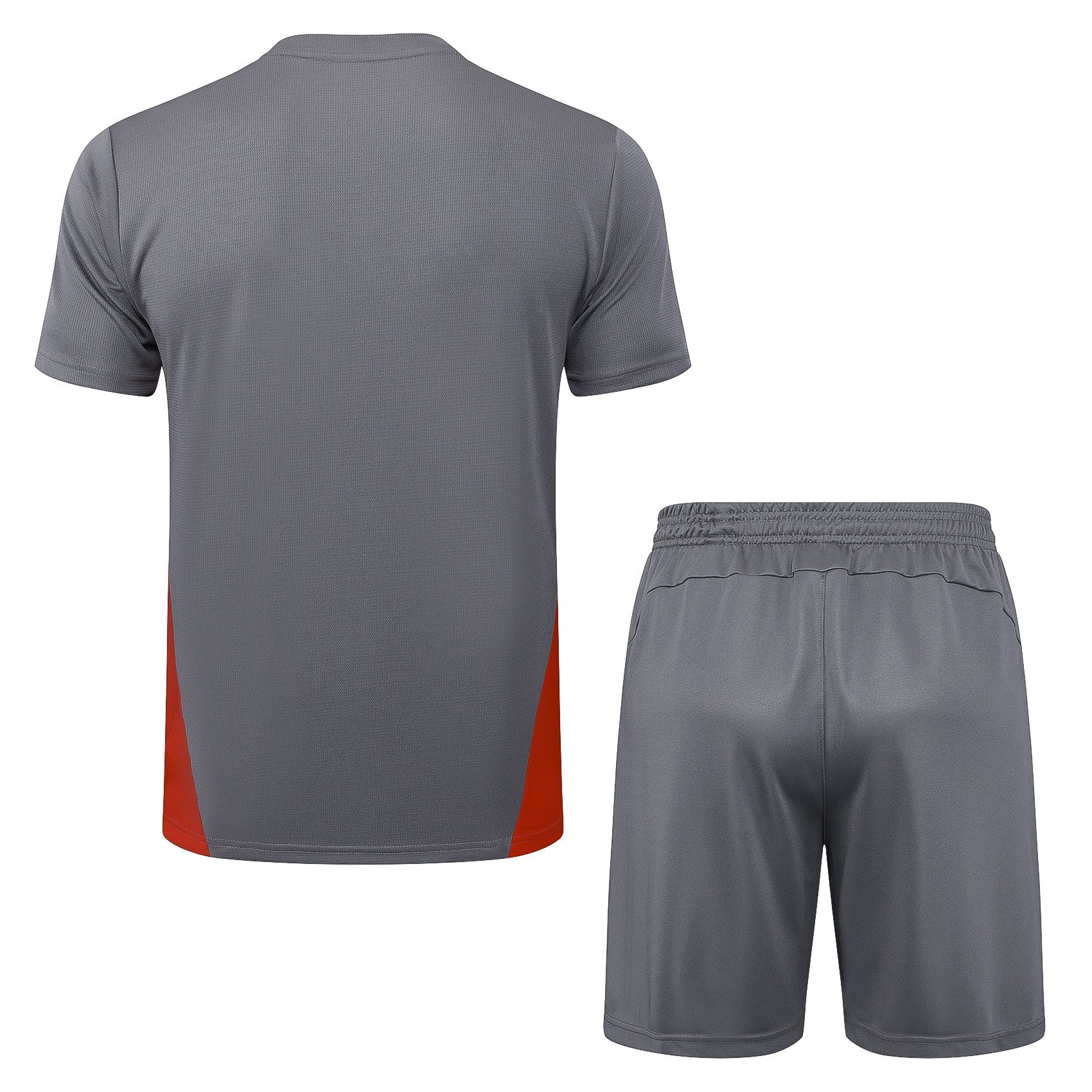 AC Milan Training Set Gray and Red