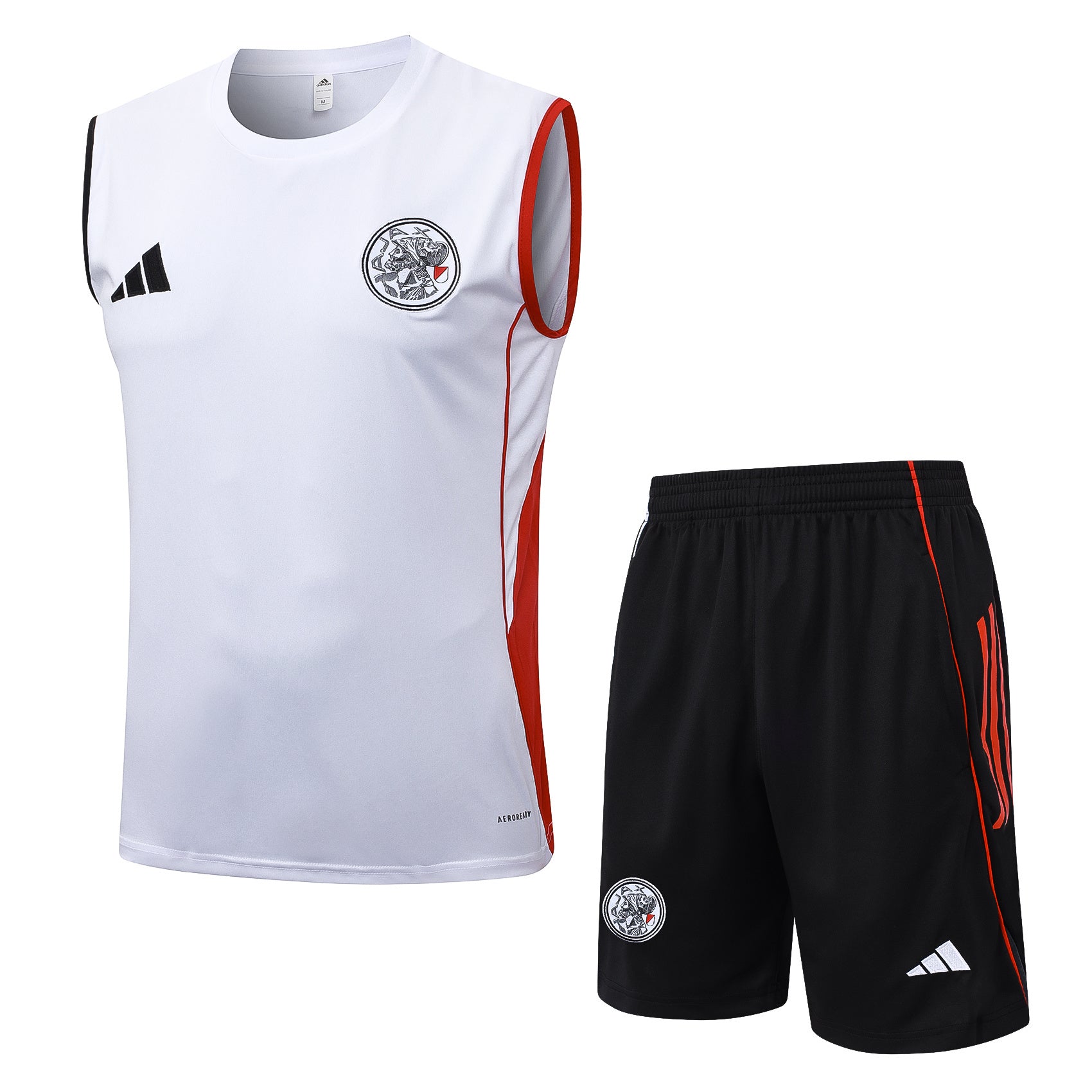 Conjunto sin mangas Ajax blanco