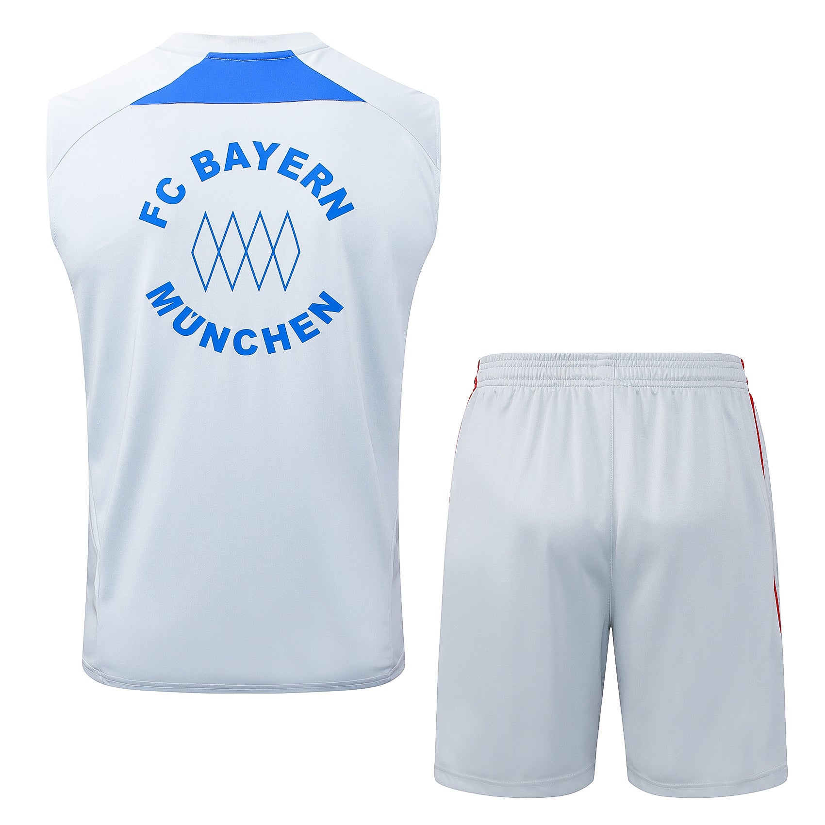 Conjunto sin mangas Bayer Múnich azul y gris