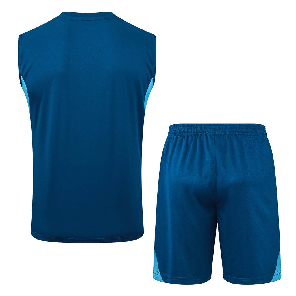 Conjunto sin mangas Juventus azul oscuro