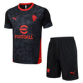AC Milan Black Tracksuit with Dots