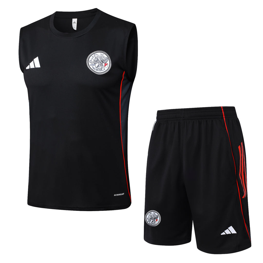 Conjunto sin mangas Ajax negro