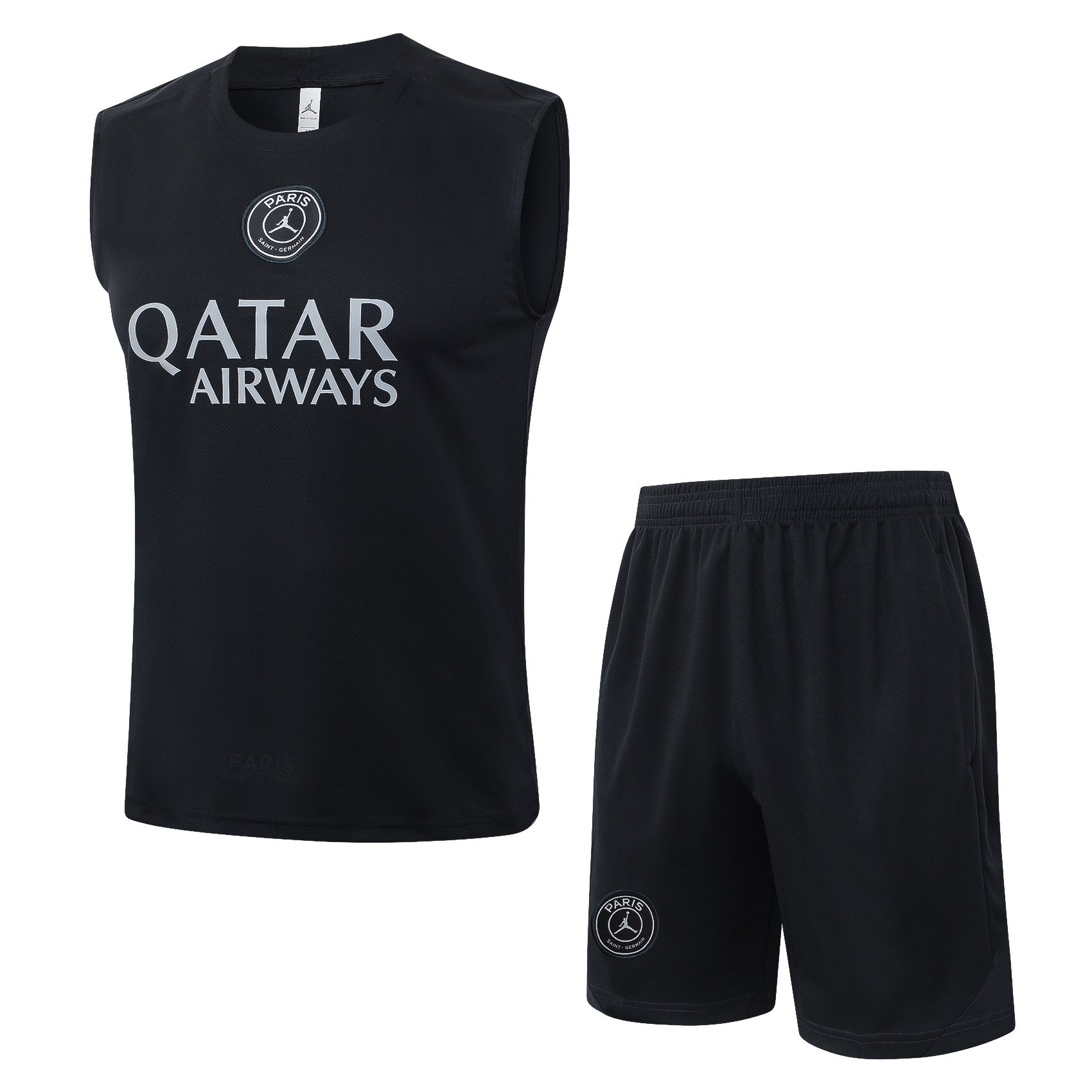 Conjunto sin mangas PSG negro
