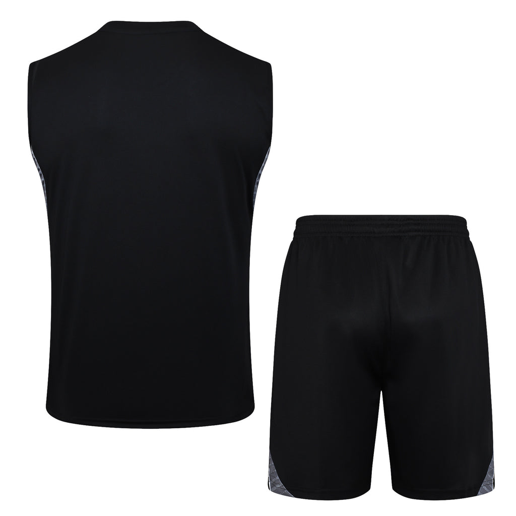Conjunto sin mangas Real Madrid negro