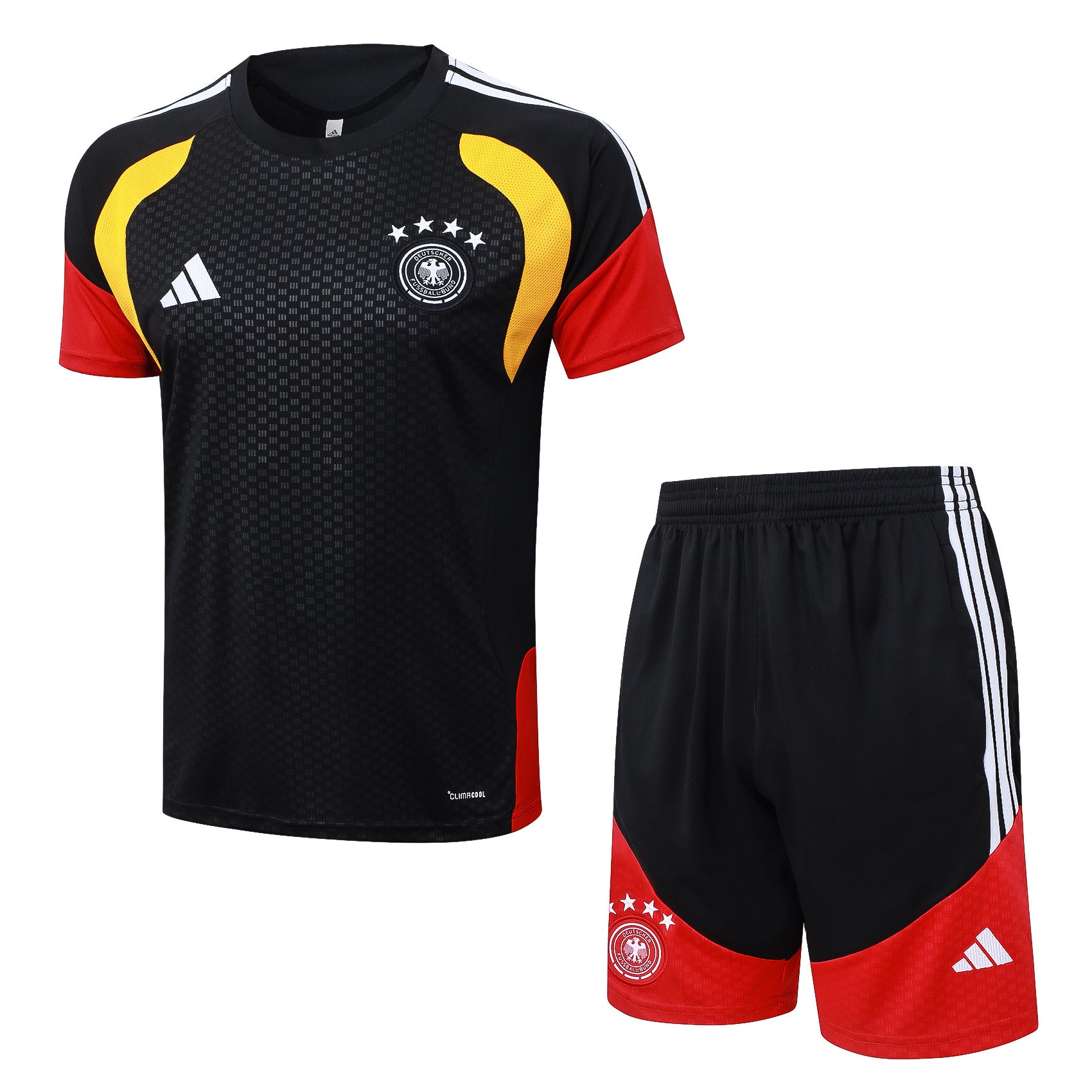 Conjunto de Entrenamiento Alemania negro y rojo