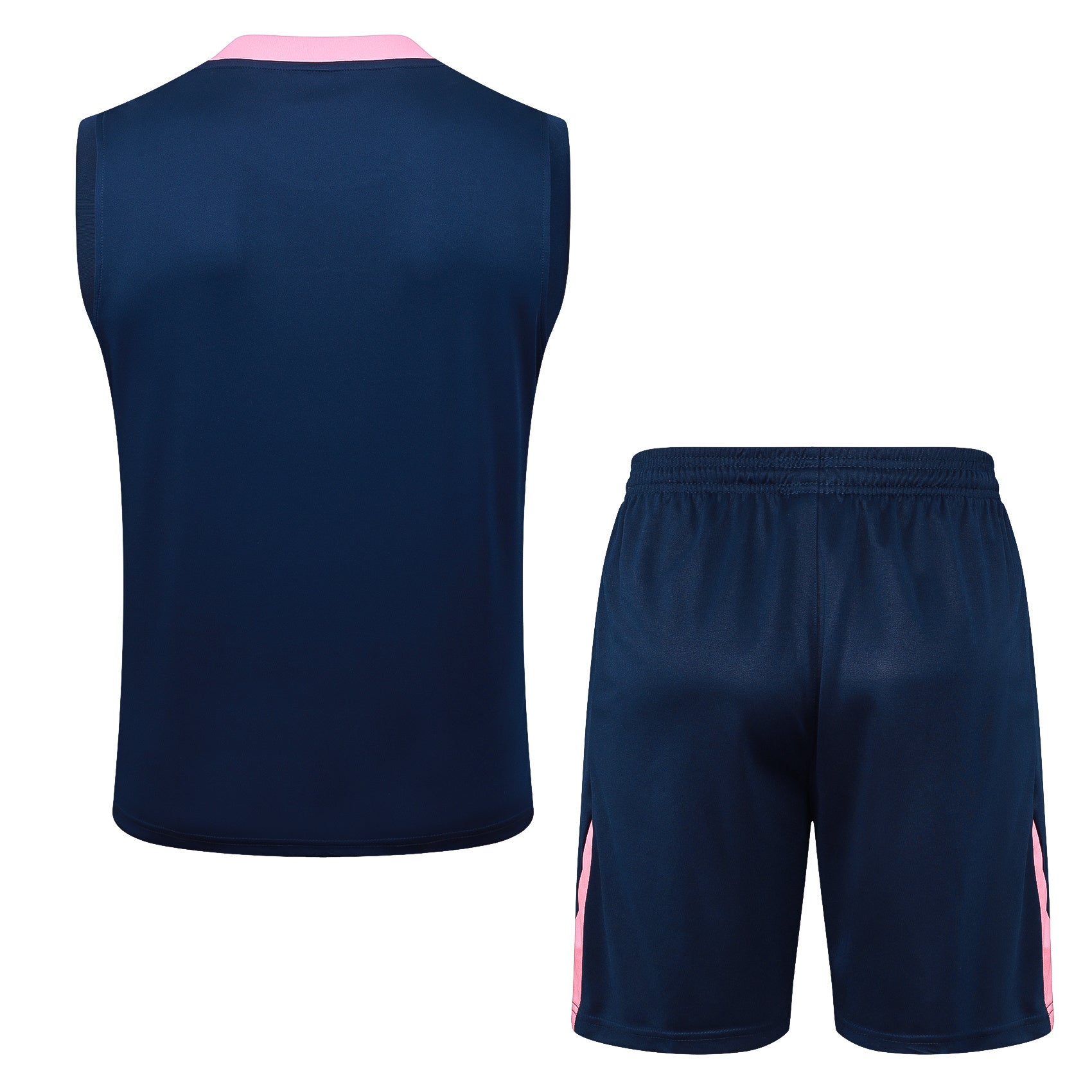 Conjunto sin mangas FC Barcelona rosa y azul oscuro