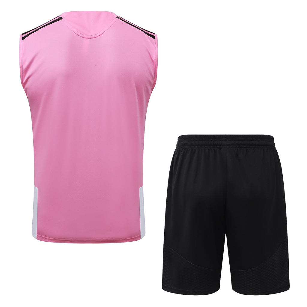 Conjunto sin mangas Inter Miami rosa y negro