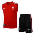Conjunto sin mangas Liverpool adidas original rojo
