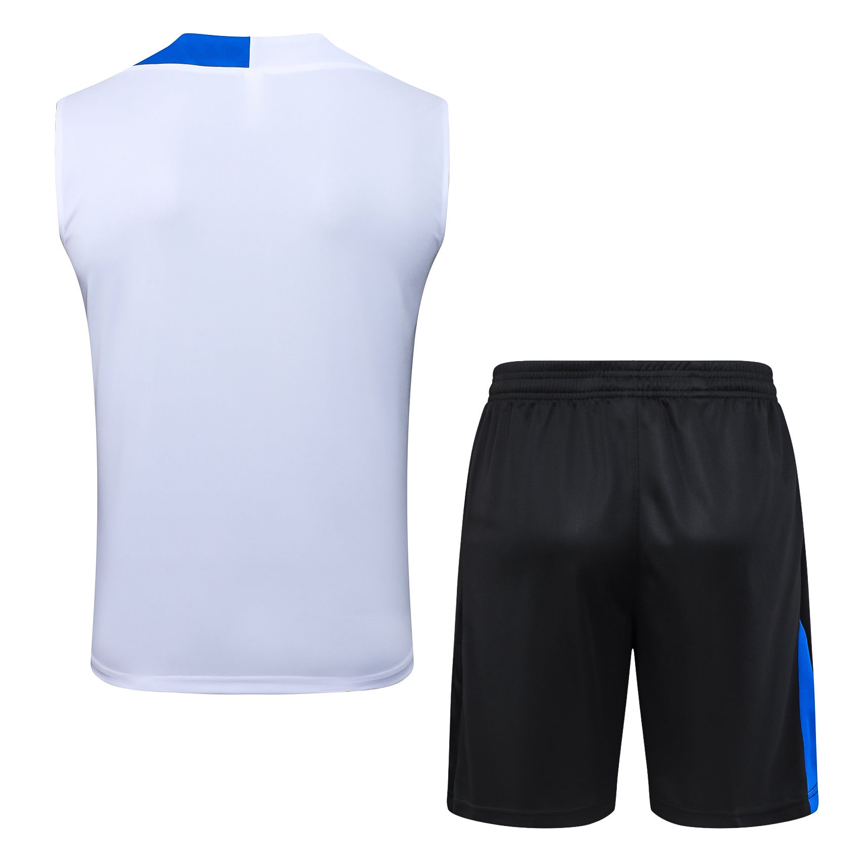 Conjunto sin mangas PSG blanco y azul