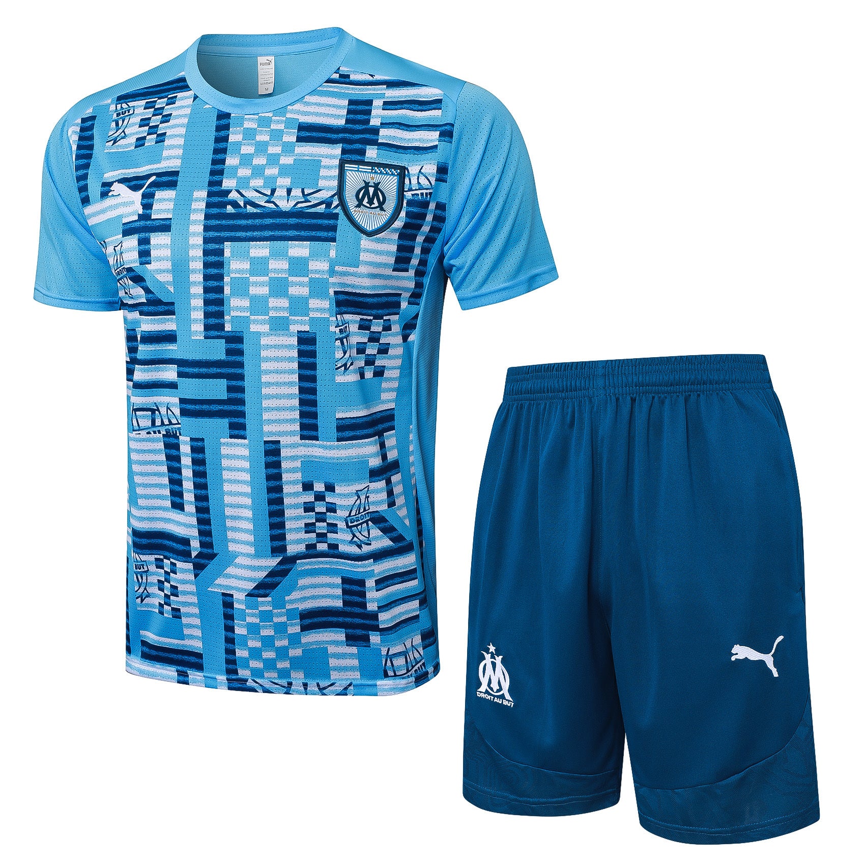 Conjunto de Entrenamiento Marsella azul figuras