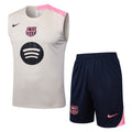 Conjunto sin mangas FC Barcelona beis