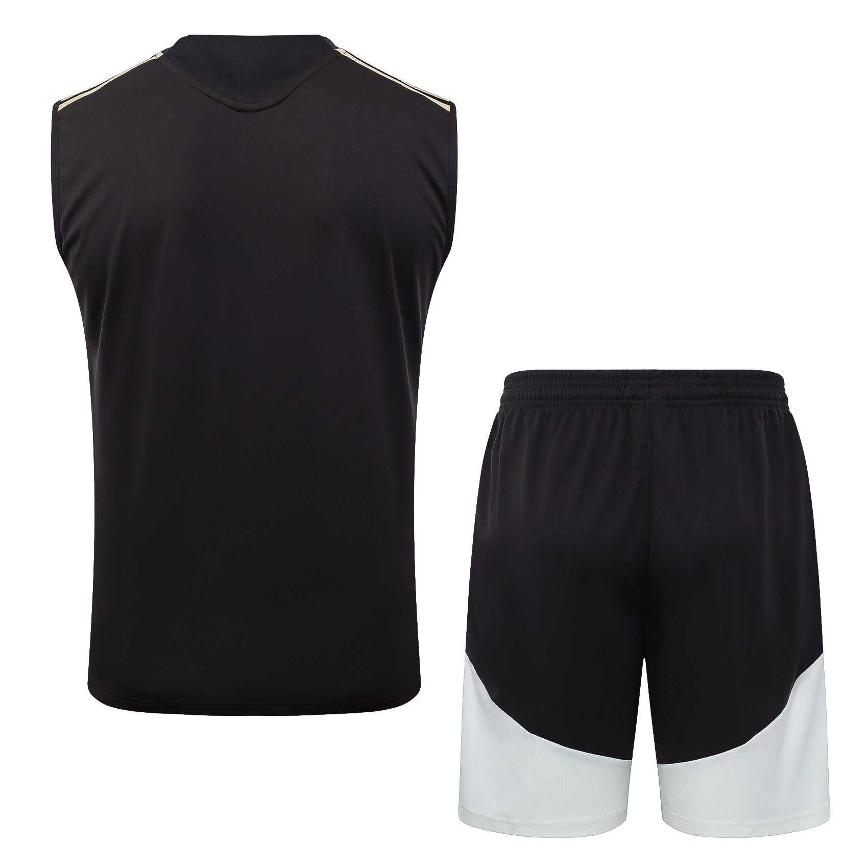 Conjunto sin mangas Flamengo negro y blanco