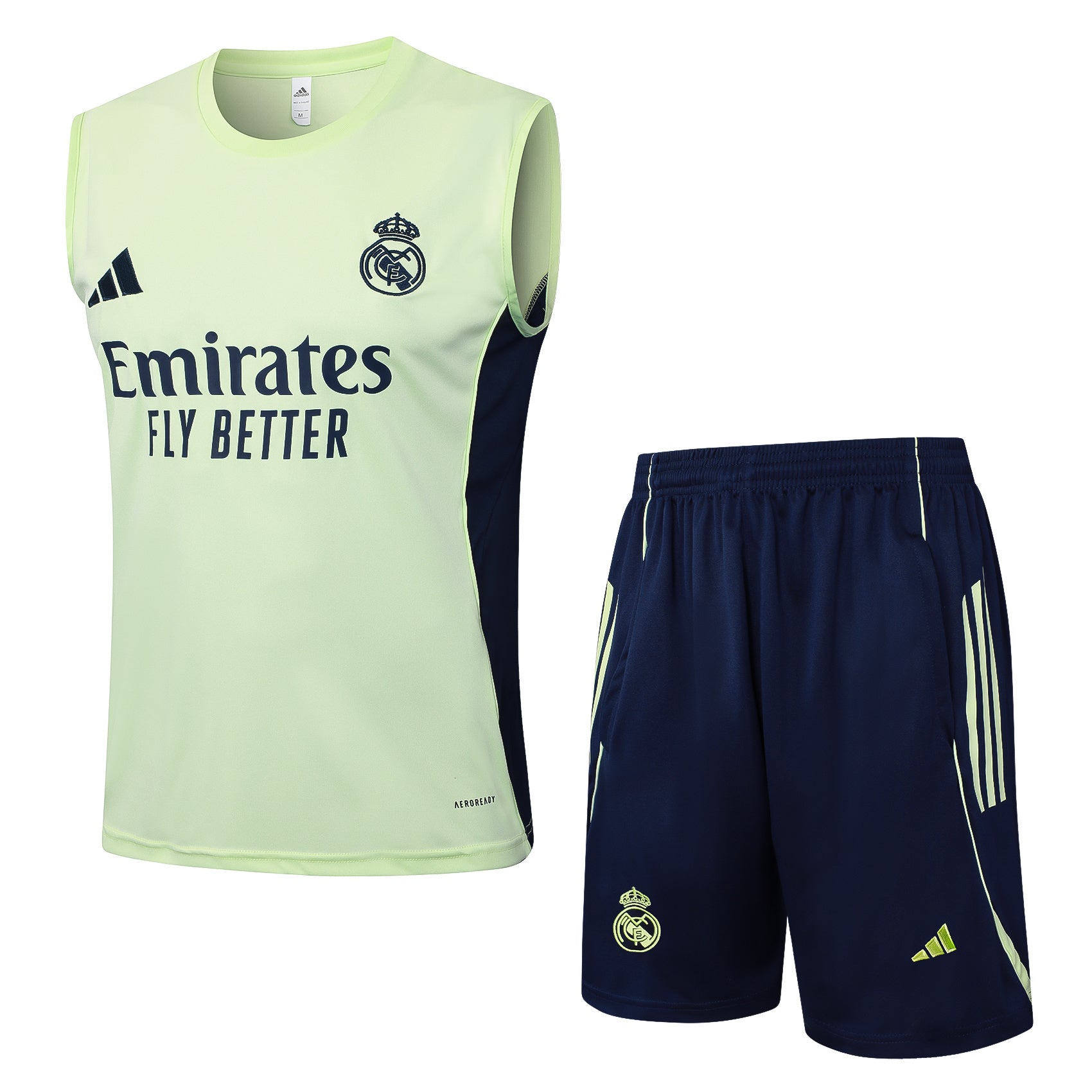 Conjunto sin mangas Real Madrid verde