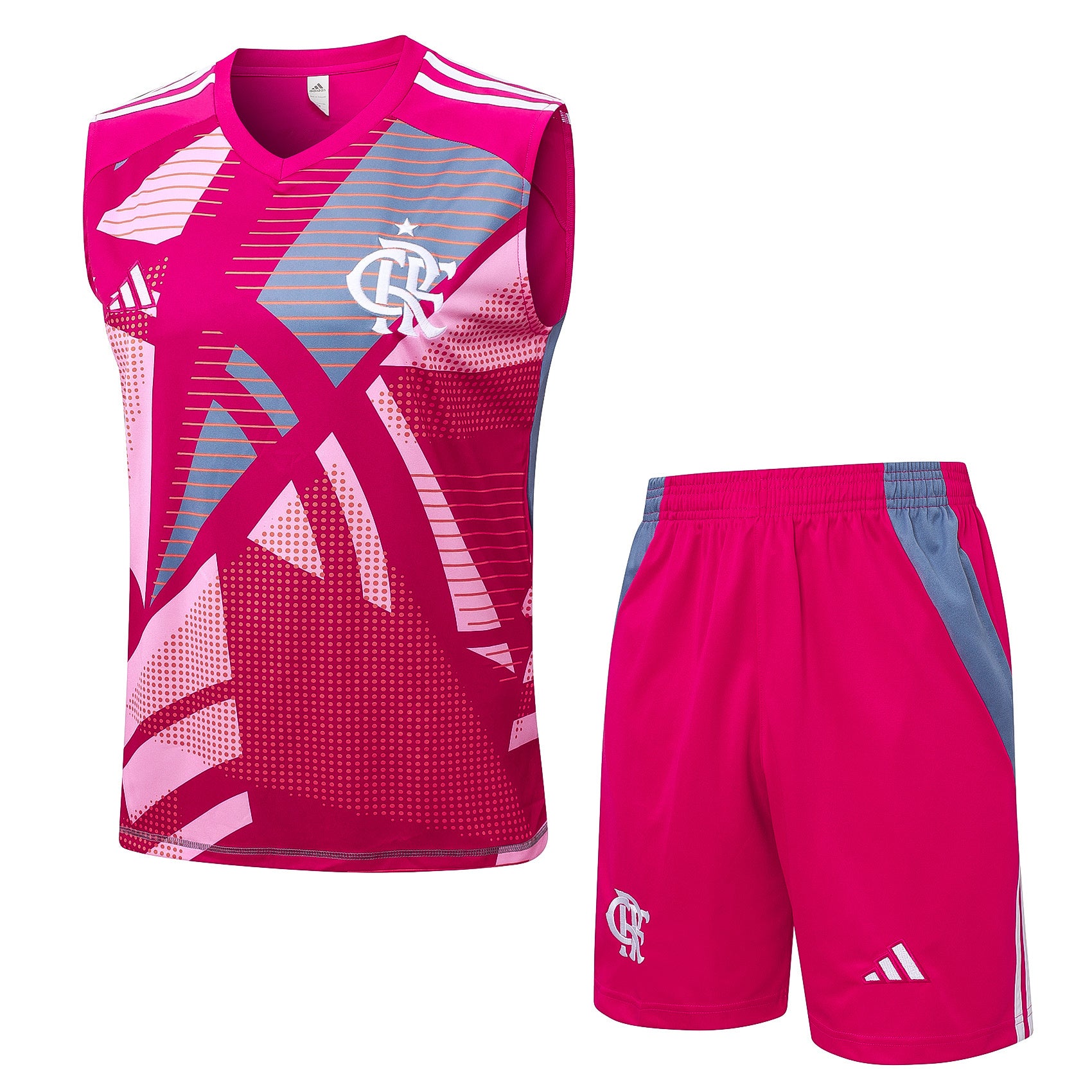 Conjunto sin mangas Flamengo rosa
