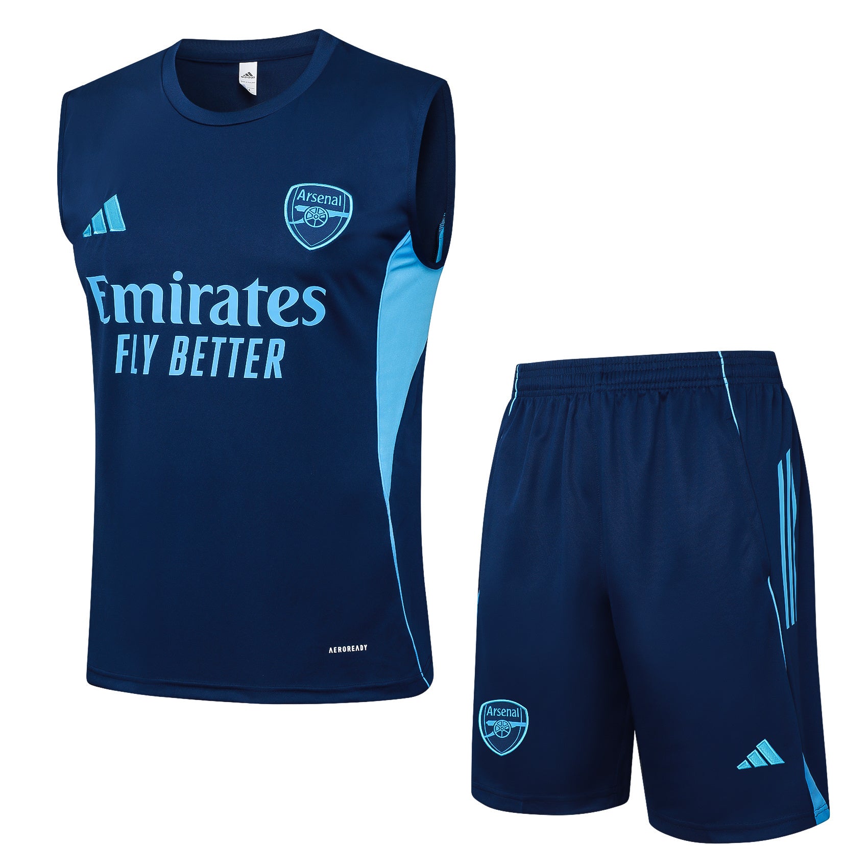 Conjunto sin mangas Arsenal azul marino