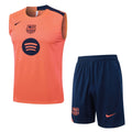 Conjunto sin mangas FC Barcelona naranja