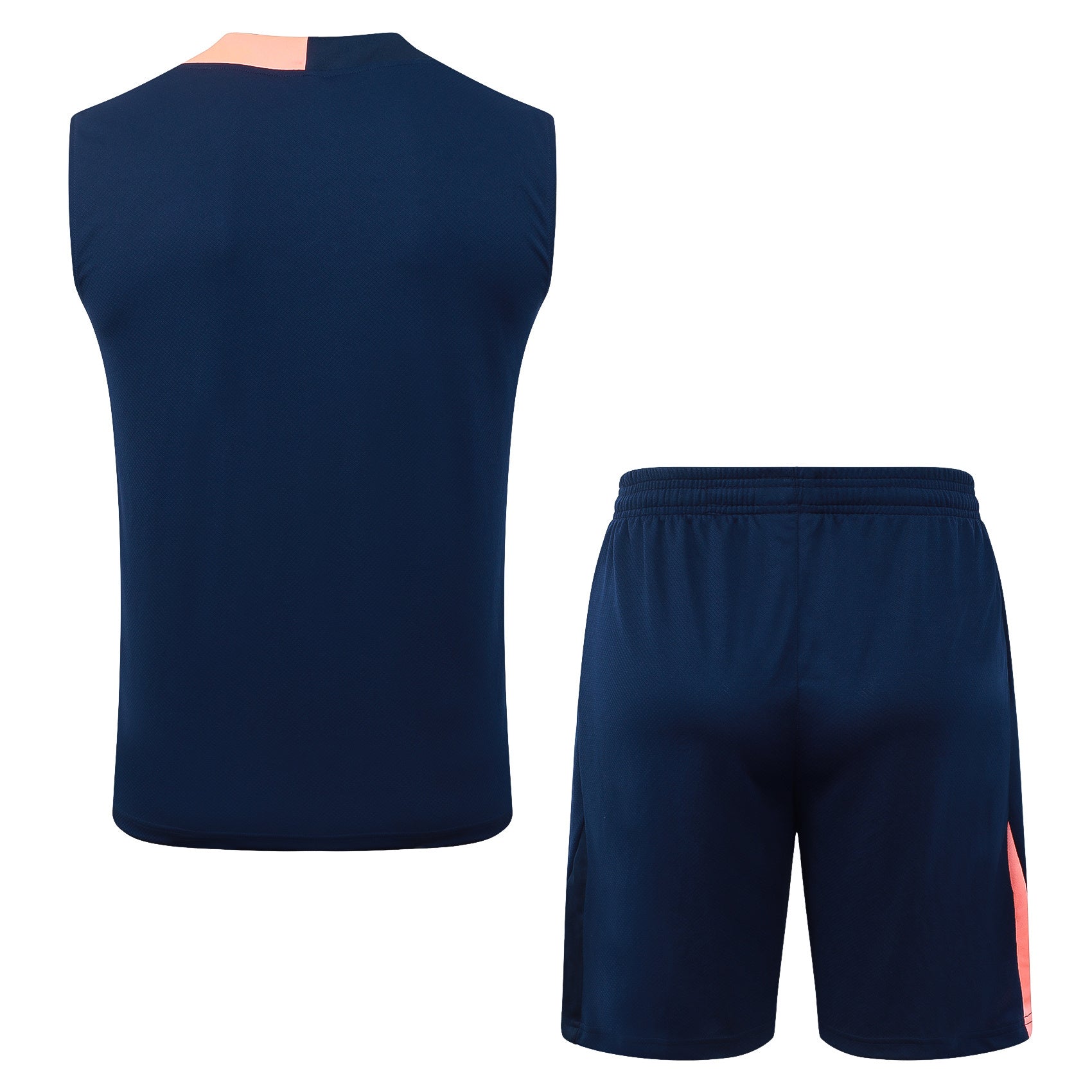 Conjunto sin mangas FC Barcelona azul marino y naranja