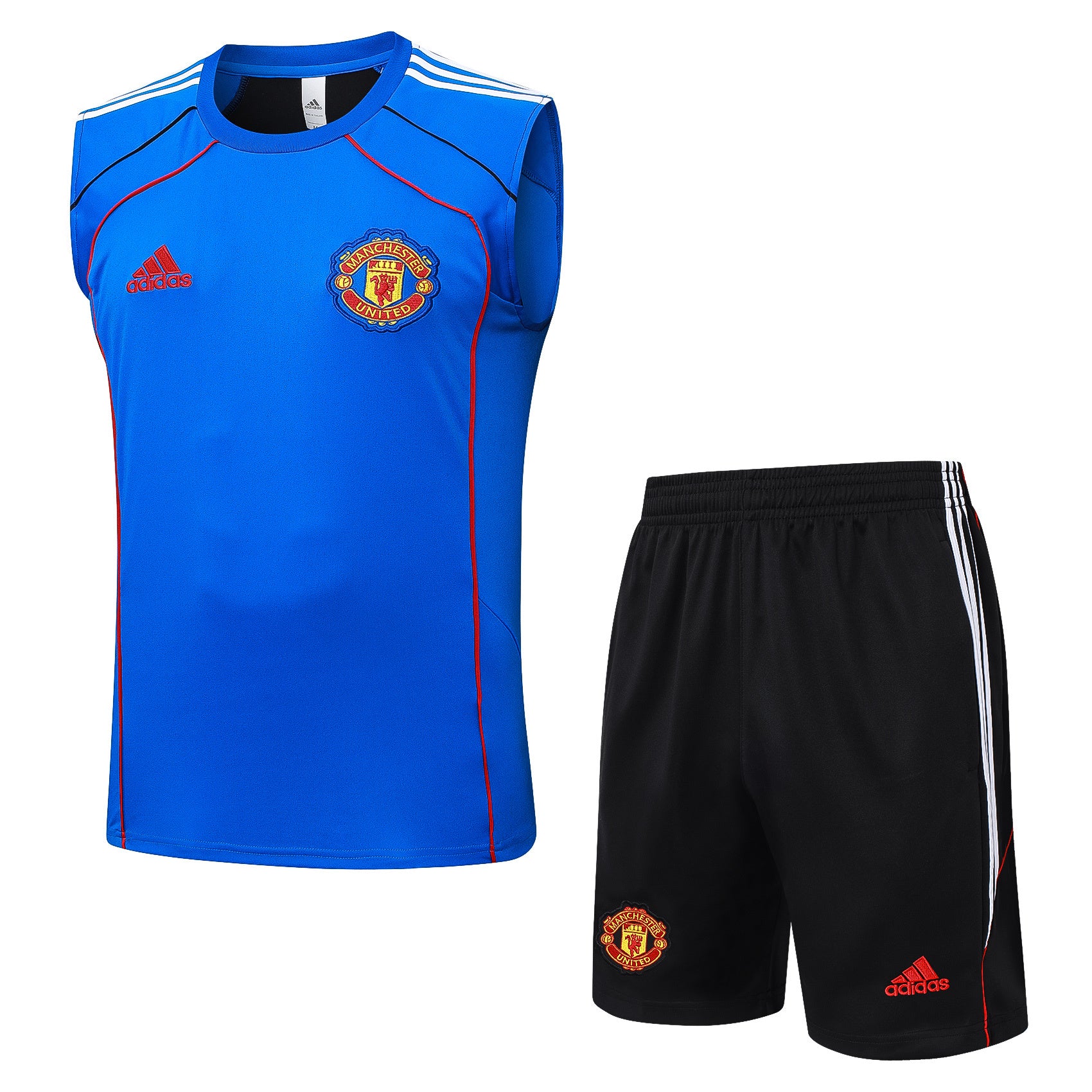 Conjunto sin mangas Manchester United azul