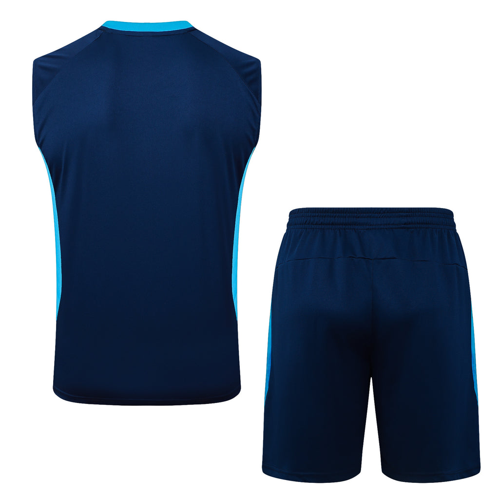 Conjunto sin mangas Gremio azul oscuro