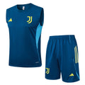Conjunto sin mangas Juventus azul oscuro