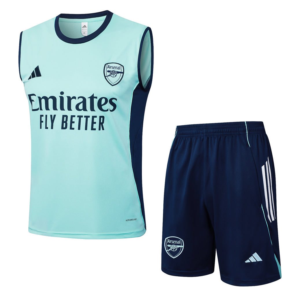 Conjunto sin mangas Arsenal azul celeste