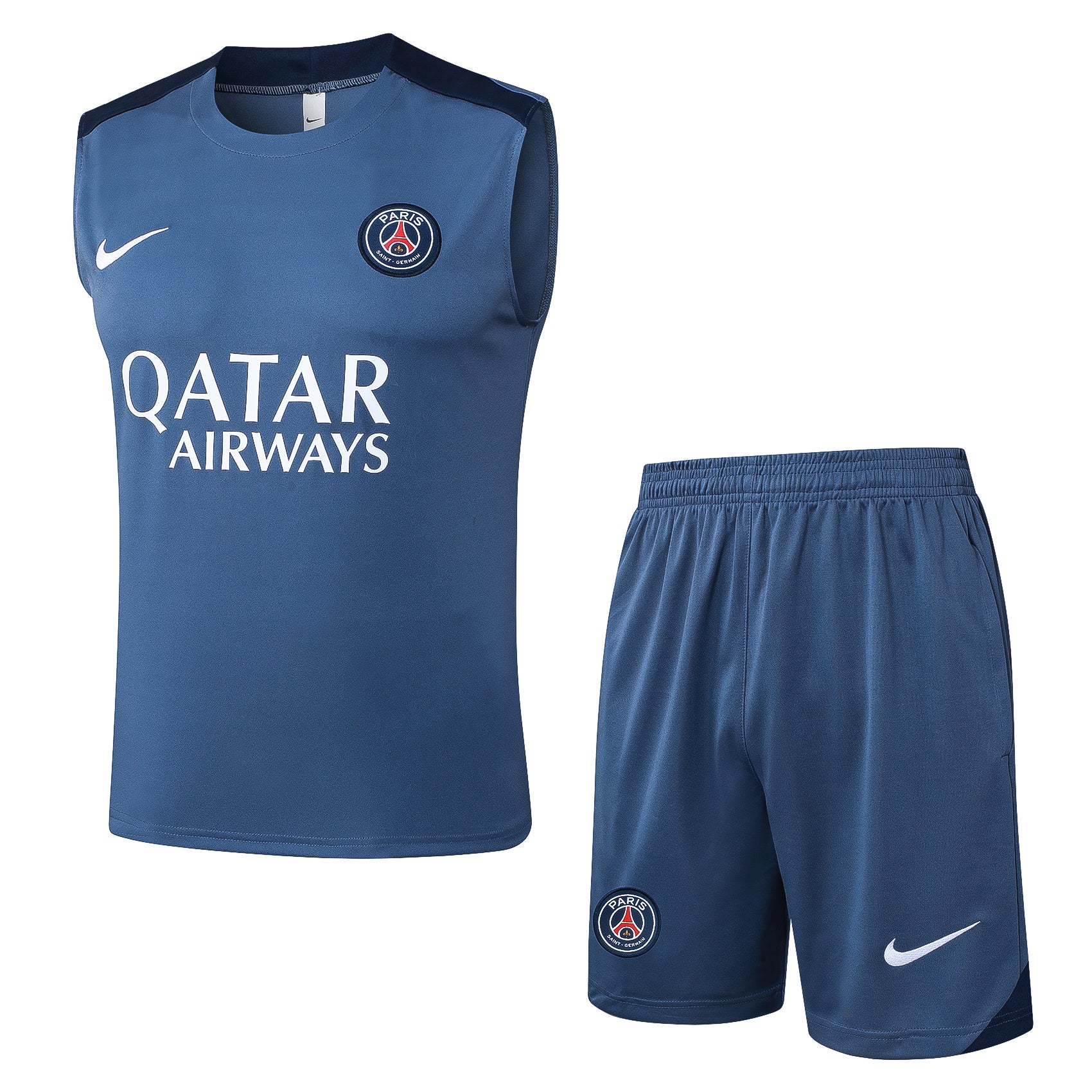 Conjunto sin mangas PSG gris